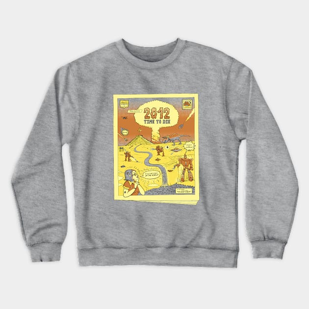 2012 Crewneck Sweatshirt by Pixelmania